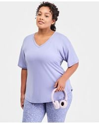 ID Ideology - Plus Size V-neck Performance Tee - Lyst