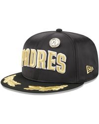 KTZ - San Diego Padres 2025 59fifty Day Gold Leaf 59fifty Fitted Hat - Lyst