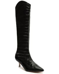 SCHUTZ SHOES - Maryana Low Stiletto Knee High Heel Boots - Lyst