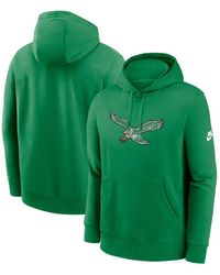 Nike - Philadelphia Eagles Club Fleece Pullover Hoodie - Lyst