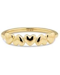 DEVATA - Sweet Heart Ring In 14k Size 8 Approx. 1.7 Grams - Lyst