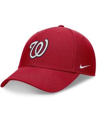 Nike - Navy Washington Nationals Evergreen Club Performance Adjustable Hat - Lyst