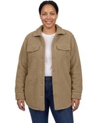 Woman Within - Within Berber Button-front Jacket - Lyst