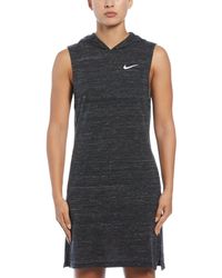 Nike - Essential Hooded Cover-up Dress - Lyst
