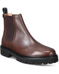 Ted Baker - Scotch Grain Leather Chelsea Boots - Lyst