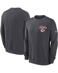 Nike - Kansas City Chiefs Primetime Club Fleece Pullover Sweatshirt - Lyst