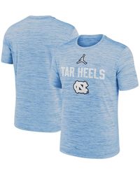 Nike - Carolina Blue North Carolina Tar Heels Campus Slant Velocity Performance T-shirt - Lyst