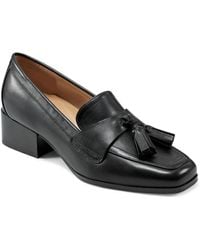 Easy Spirit - Drew Eflex Block Heel Loafers - Lyst