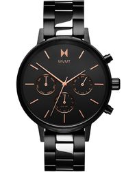 MVMT Nova Crux Two-tone Stainless Steel Bracelet Watch 38mm - Black