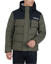 hurley mac a frame jacket