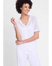 Olsen - Waffle Knit Pullover - Lyst