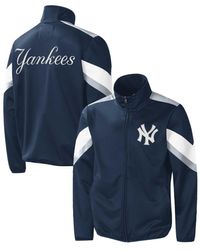 G-III 4Her by Carl Banks - New York Yankees Earned Run Full-zip Jacket - Lyst