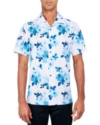 Society of Threads - Regular-fit Non-iron Performance Stretch Floral-print Button-down Camp Shirt - Lyst