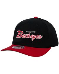 Mitchell & Ness - Ohio State Buckeyes Team Script 2.0 Snapback Hat - Lyst