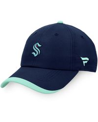 Fanatics - Seattle Kraken Authentic Pro Rink Pinnacle Adjustable Hat - Lyst