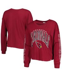 '47 - Arizona S Skyler Parkway Cropped Long Sleeve T-shirt - Lyst