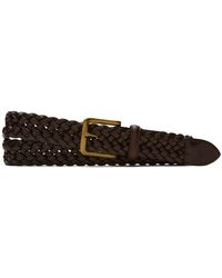 Polo Ralph Lauren - Braided Vachetta Leather Belt - Lyst