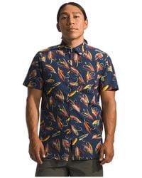 The North Face - Baytrail Cotton Printed Button Shirt - Lyst