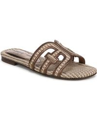 Sam Edelman - Bay Slip-on Flat Sandals - Lyst