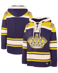 '47 - Los Angeles Kings Superior Lacer Pullover Hoodie - Lyst