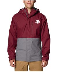 Columbia - Texas A&m aggies Field Bound Omni-tech Full-zip Jacket - Lyst