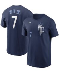 Nike - Bobby Witt Jr.â Kansas City Royals City Connect Fuse Name Number T-shirt - Lyst