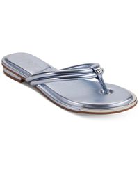 DKNY - Clemmie Slip On Thong Flip Flop Sandals - Lyst