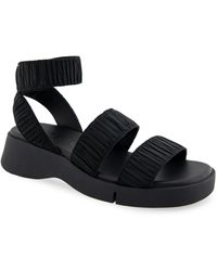 Aerosoles - Fiona Round Toe Flatform Sandals - Lyst