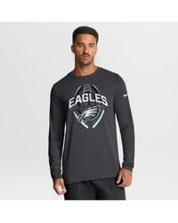 Nike - Philadelphia Eagles Primetime Legend Icon Performance Long Sleeve T-shirt - Lyst