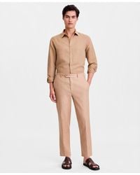 Alfani - Tech Linen Pants - Lyst