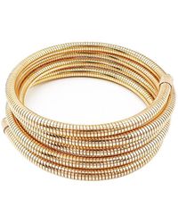 Adornia - Flexible Coil Stack Bracelet - Lyst