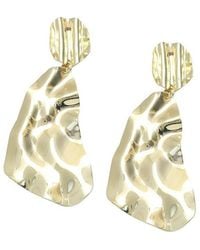 SOH - Dented Drop Earrings - Lyst