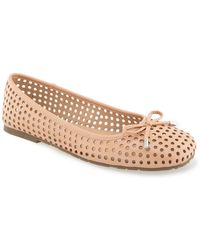 Kenneth Cole - Elstree Perf Ballet Flats - Lyst