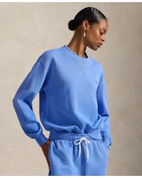 Polo Ralph Lauren - Fleece Crewneck Sweatshirt - Lyst