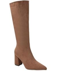 BERNESS - Adele Block Heel Knee High Boots - Lyst