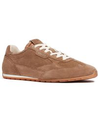 Mallet - Penn Retro Leather And Suede Runner Sneakers - Lyst
