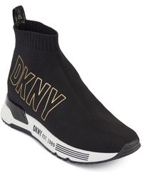 DKNY High-top sneakers for Women | Online Sale up to 50% off | Lyst