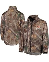 Dunbrooke - Cincinnati Bengals Circle Sportsman Water-resistant Packable Full-zip Jacket - Lyst