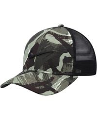 Nike - Camo And Black Legacy91 Trucker Performance Snapback Hat - Lyst