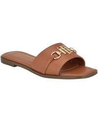 Tommy Hilfiger - Pipper Ornamented Slide Sandals - Lyst