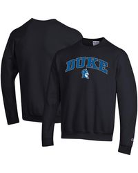 Champion Duke Blue Devils Arch Sweatshirt in Gray for Men | Lyst