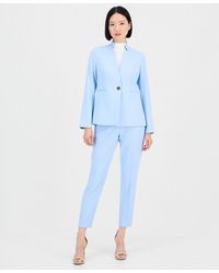 Tahari - Notched One-button Pantsuit - Lyst