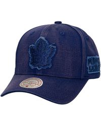 Mitchell & Ness - Toronto Maple Leaf's Downtown Snow Wash Pro-crown Adjustable Hat - Lyst