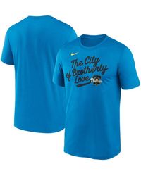 Nike - Â Philadelphia Phillies 2025 City Connect Team Phrase Script Legend Performance T-shirt - Lyst