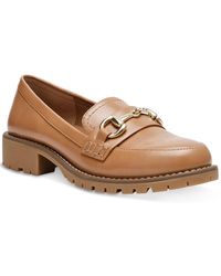 DV by Dolce Vita - Celeste Tailored Hardware Chain Lug Sole Loafers - Lyst