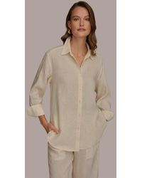 Donna Karan Weekend - Button-down Shirt - Lyst