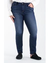 Slink Jeans - Plus Size High Rise Straight Jeans - Lyst