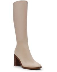 Dolce Vita - Flapper Knee-high Block-heel Dress Boots - Lyst