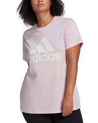 adidas - Essentials Logo Cotton T-shirt, Xs-4x - Lyst