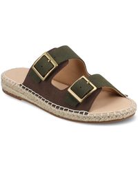 Journee Collection - Tresah Double Strap Espadrille Sandals - Lyst